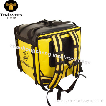insulated pizza food delivery cooler backpack bags